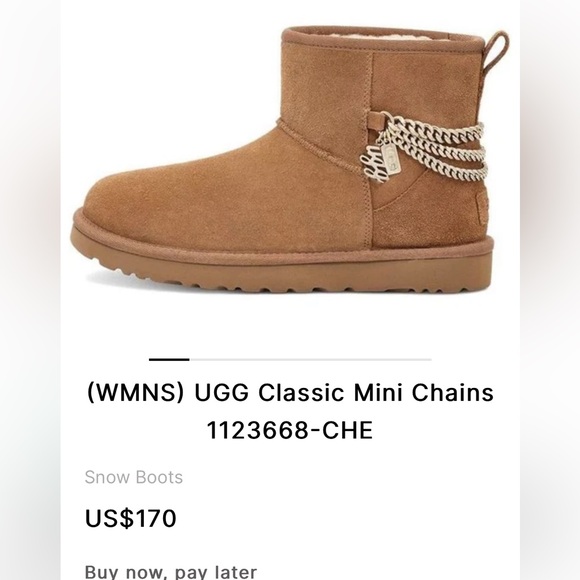 UGG Shoes - UGG | Classic Mini Chains Chestnut Snow Boots (WMNS) 1123668-CHE